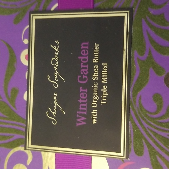 Shugar Soapworks: Winter Garden Soap in Keepsake Box - unopened - Picture 5 of 7